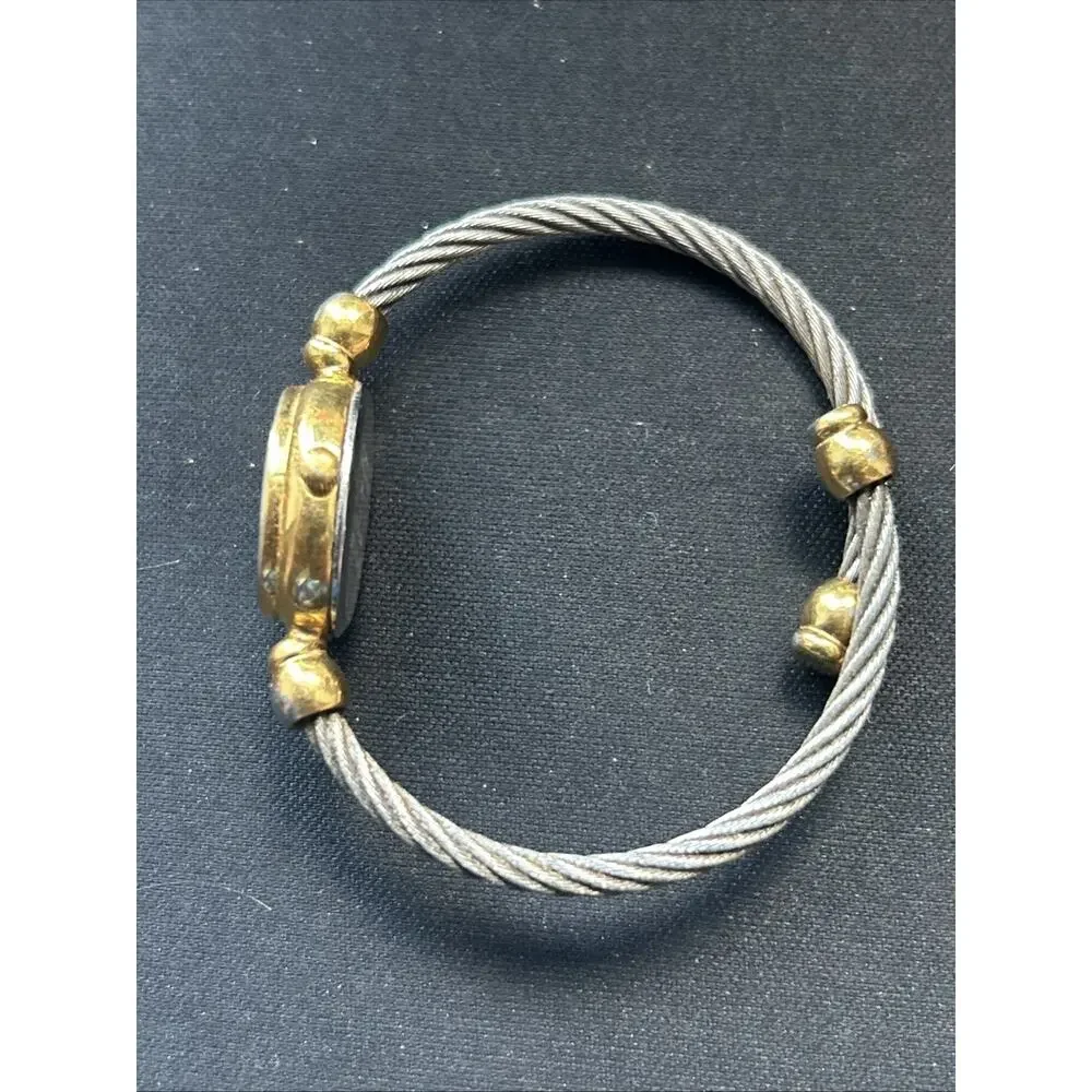 Worthington Gold Tone Wire Band Women’s Quartz Watch